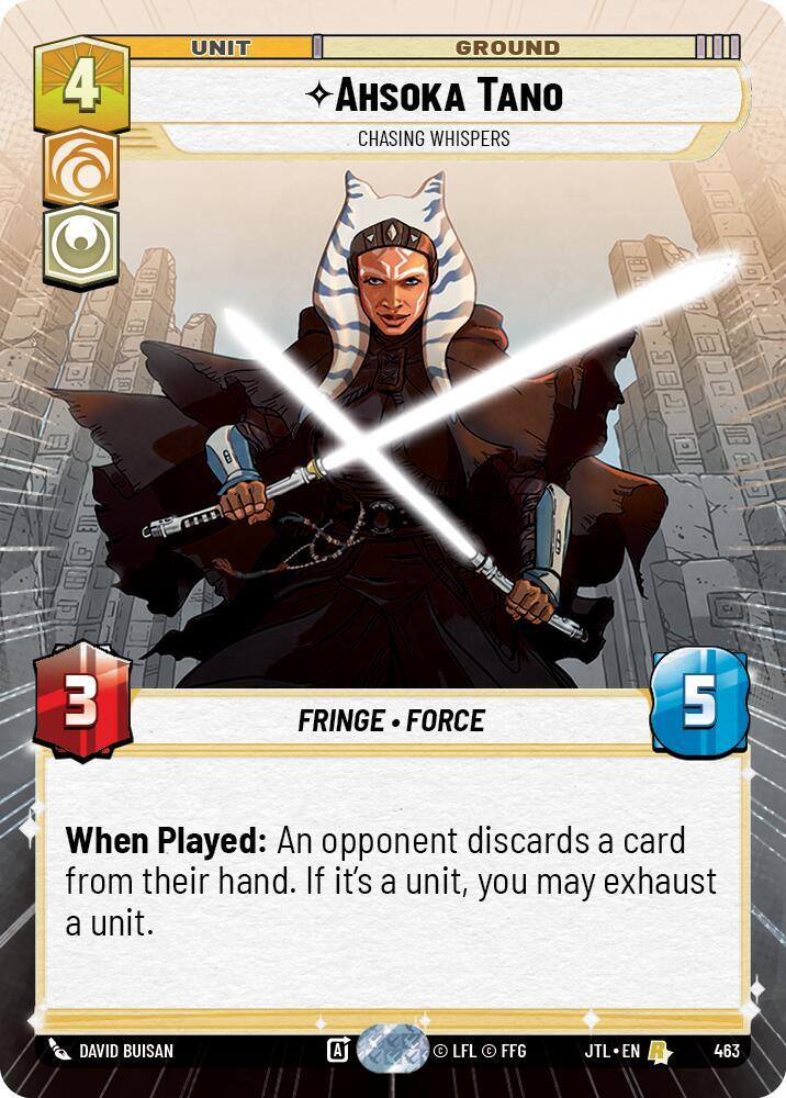Ahsoka Tano - Chasing Whispers (Hyperspace) (463) [Jump to Lightspeed] (ONLINE ORDER ONLY)
