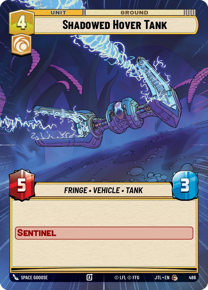 Shadowed Hover Tank (Hyperspace) (486) [Jump to Lightspeed] (ONLINE ORDER ONLY)