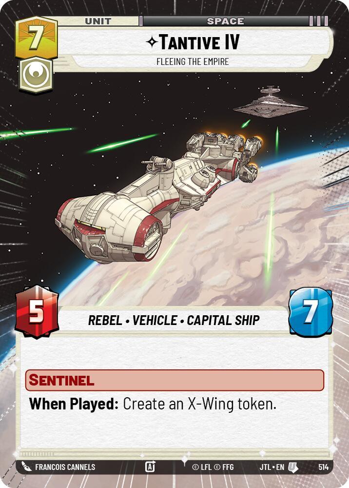 Tantive IV - Fleeing the Empire (Hyperspace) (514) [Jump to Lightspeed] (ONLINE ORDER ONLY)