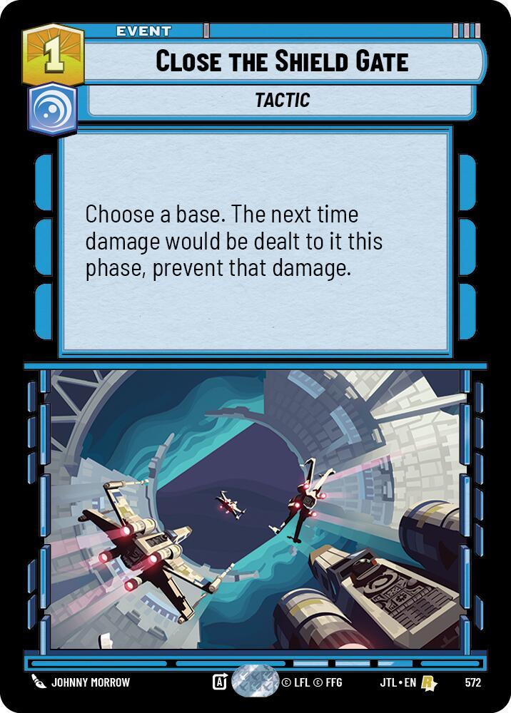 Close the Shield Gate (Foil) (572) [Jump to Lightspeed] (ONLINE ORDER ONLY)