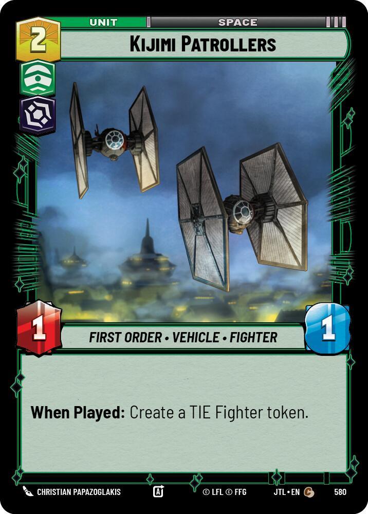Kijimi Patrollers (Foil) (580) [Jump to Lightspeed] (ONLINE ORDER ONLY)