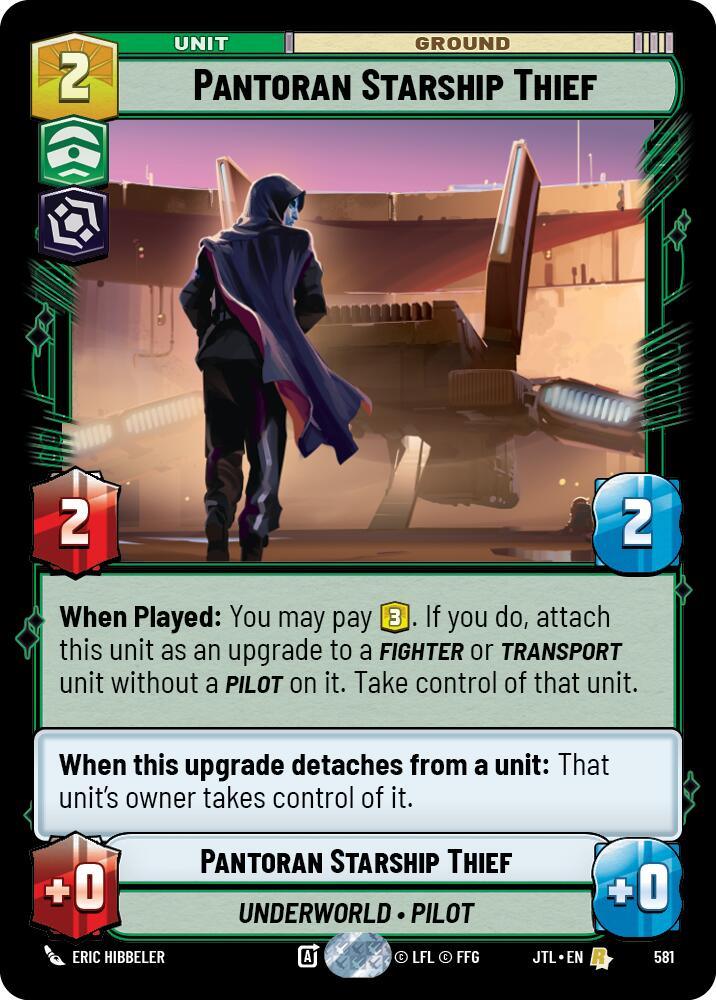 Pantoran Starship Thief (Foil) (581) [Jump to Lightspeed] (ONLINE ORDER ONLY)