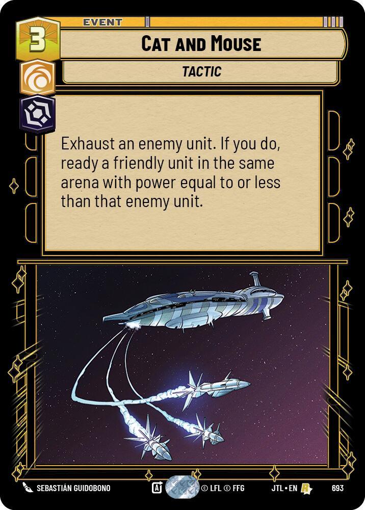 Cat and Mouse (Foil) (693) [Jump to Lightspeed] (ONLINE ORDER ONLY)