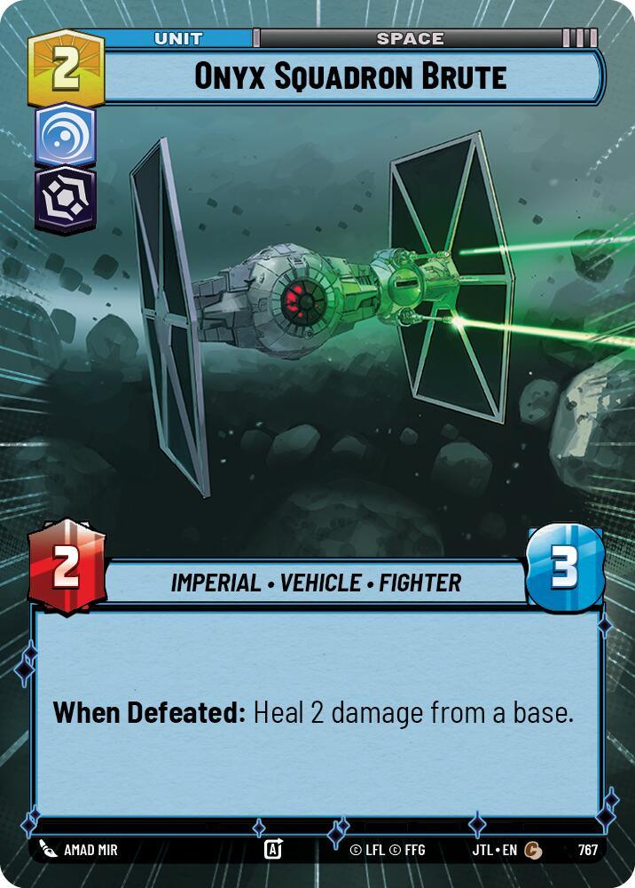 Onyx Squadron Brute (Hyperspace Foil) (767) [Jump to Lightspeed] (ONLINE ORDER ONLY)