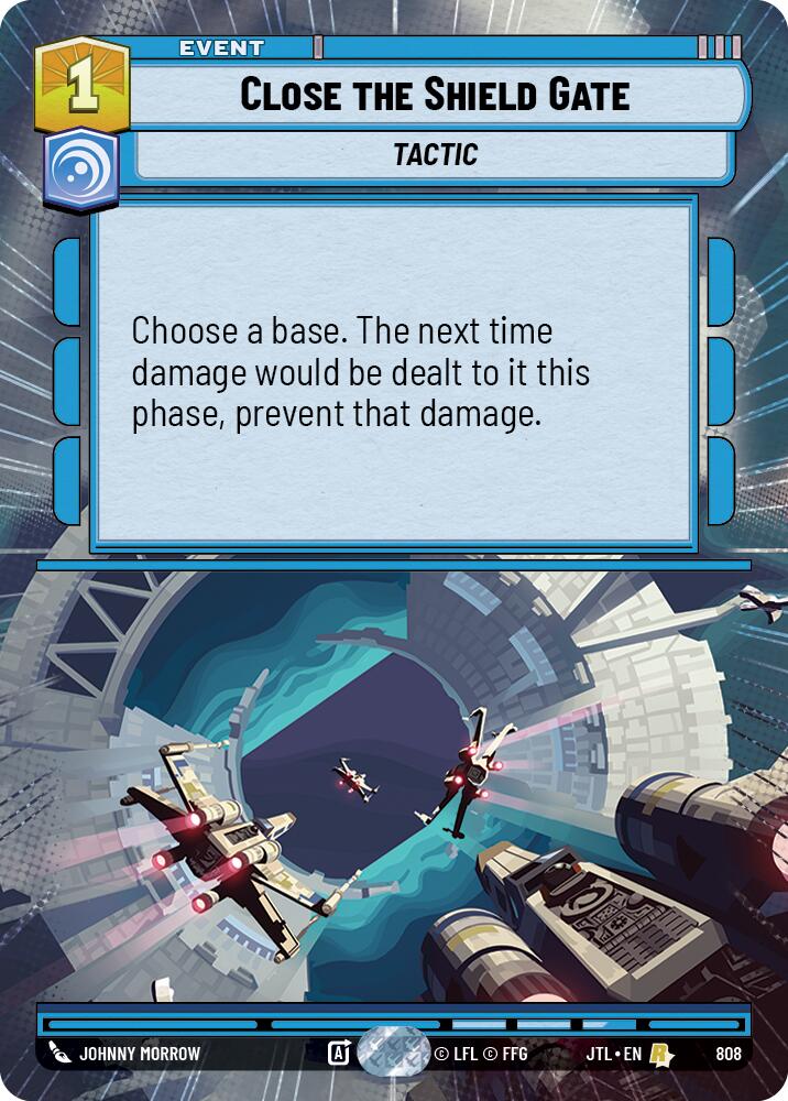Close the Shield Gate (808) (Hyperspace Foil) (808) [Jump to Lightspeed]