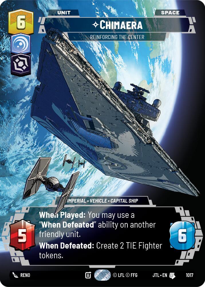 Chimaera - Reinforcing the Center (Prestige) (1017) [Jump to Lightspeed] (ONLINE ORDER ONLY)