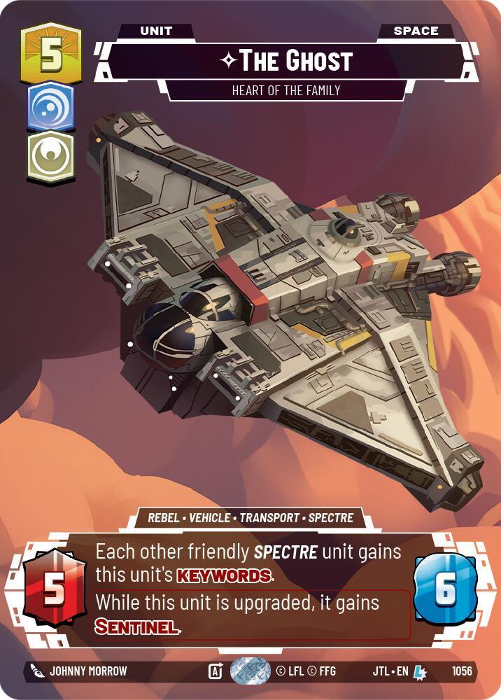 The Ghost - Heart of the Family (Prestige Foil) (1056) [Jump to Lightspeed] (ONLINE ORDER ONLY)