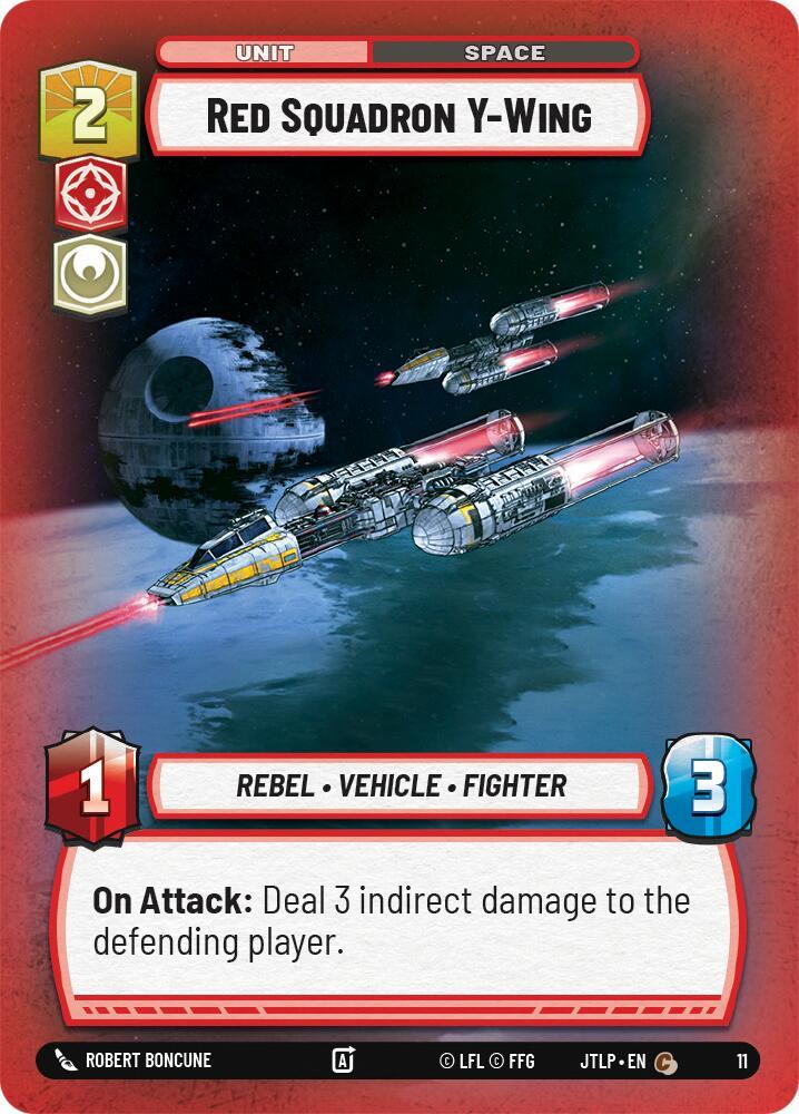 Red Squadron Y-Wing (11) [Jump to Lightspeed: Weekly Play] (ONLINE ORDER ONLY)