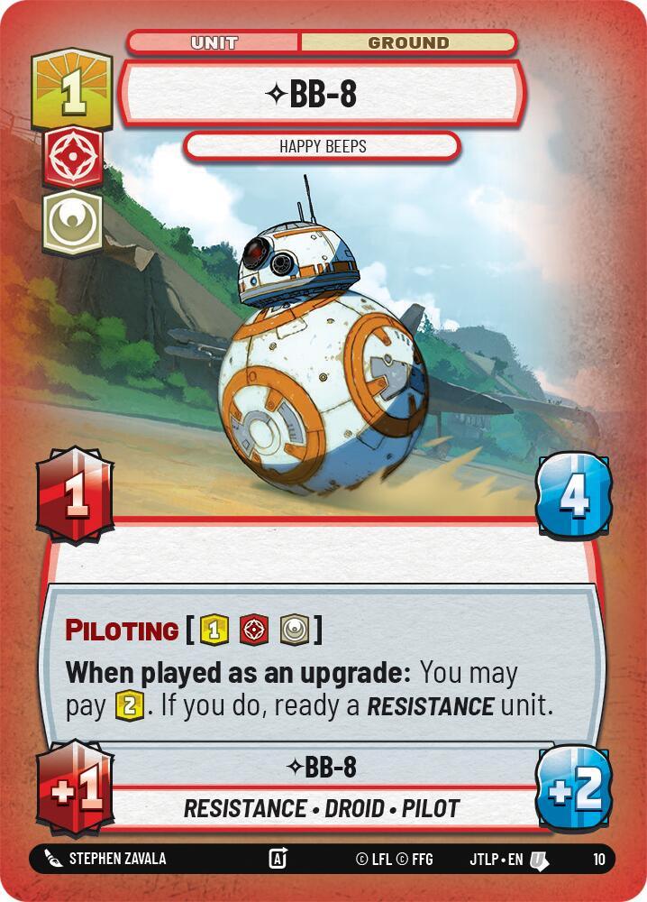 BB-8 - Happy Beeps (10) [Jump to Lightspeed: Weekly Play] (ONLINE ORDER ONLY)