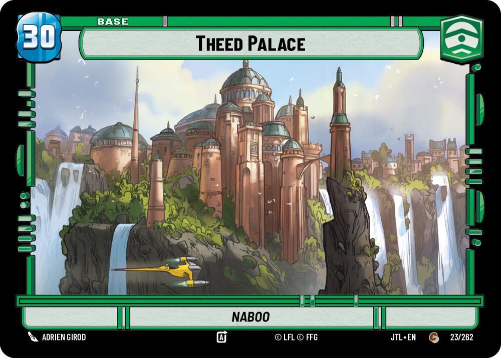 Theed Palace // TIE Fighter (023/2262 // T01/T04) [Jump to Lightspeed] (ONLINE ORDER ONLY)