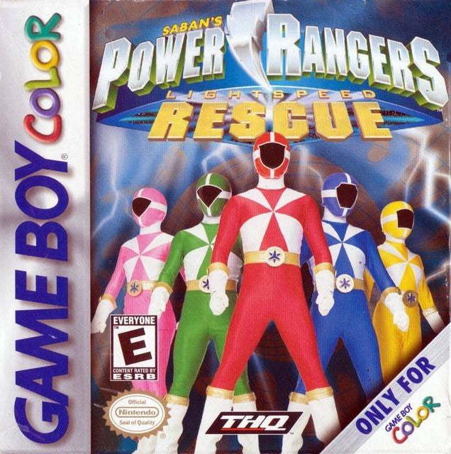 Power Rangers: Lightspeed Rescue (Gameboy Color) (ONLINE ORDER ONLY)
