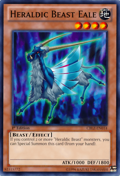 Heraldic Beast Eale [CBLZ-EN014] Common (ONLINE ORDER ONLY)