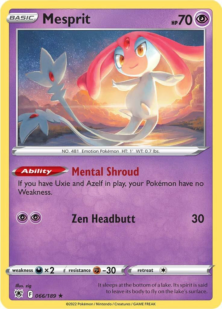 Mesprit (066/189) [Sword & Shield: Astral Radiance] (Online Only)