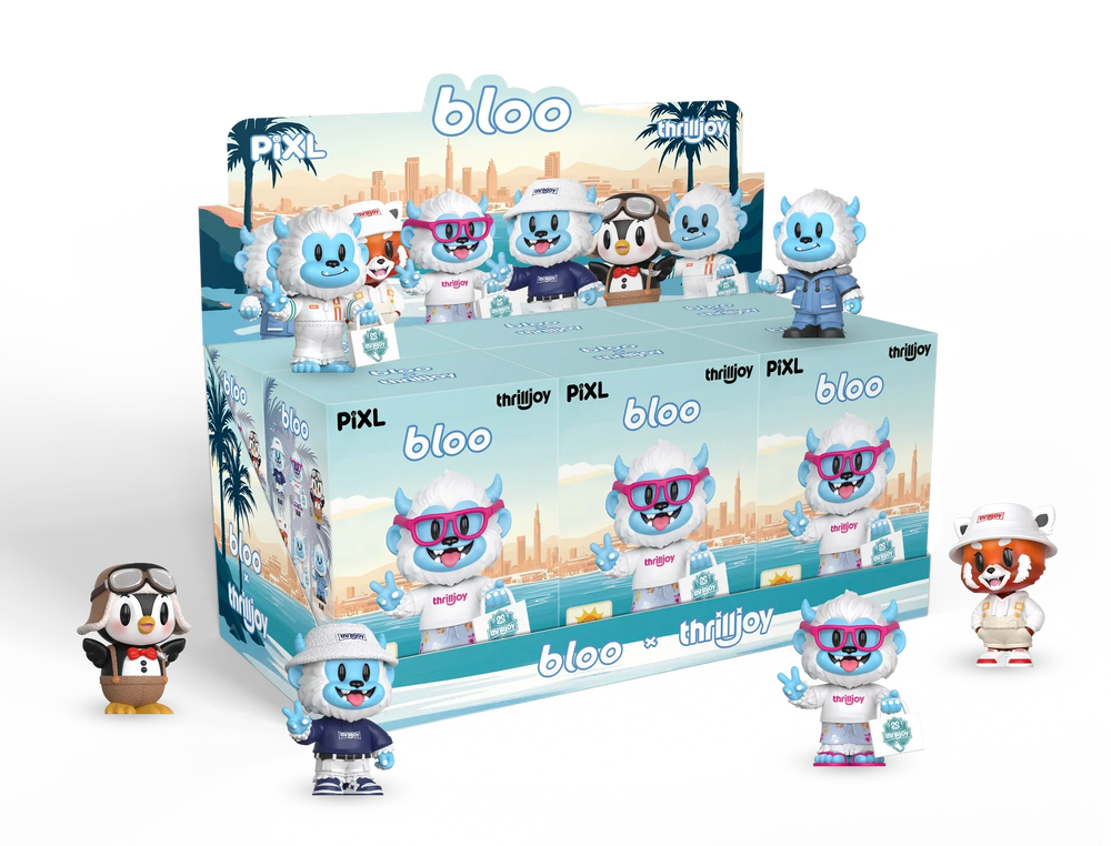 [Thrilljoy] BLOO-niverse PIXL Blind Box Vinyl (Chance at 1 of 300 hyper-rare “chase” pieces will be redeemable for a special 12” MEGA PIX!) (ONLINE ORDER ONLY)