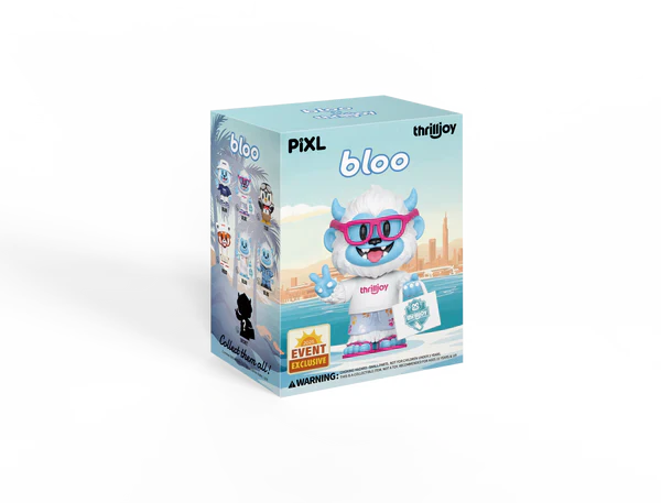 [Thrilljoy] BLOO-niverse PIXL Blind Box Vinyl (Chance at 1 of 300 hyper-rare “chase” pieces will be redeemable for a special 12” MEGA PIX!) (ONLINE ORDER ONLY)