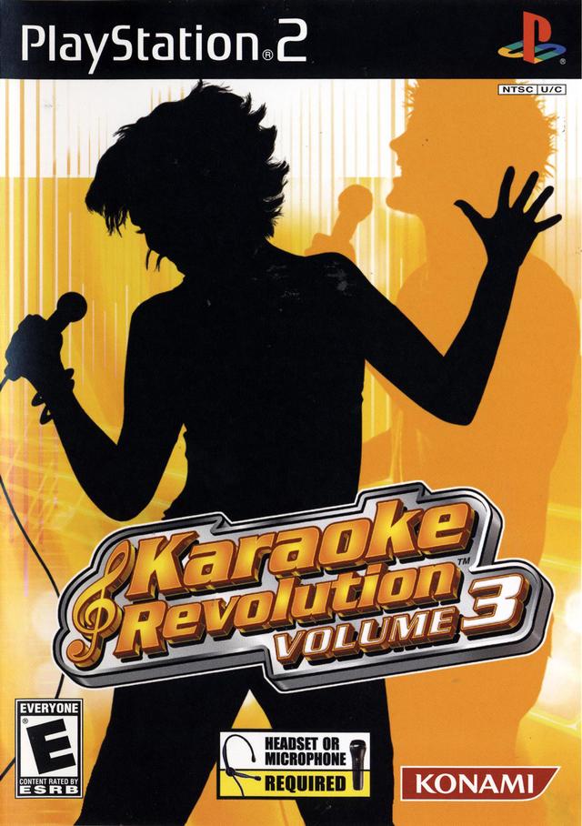 Karaoke Revolution Volume 3 (Playstation 2) (Online Only)