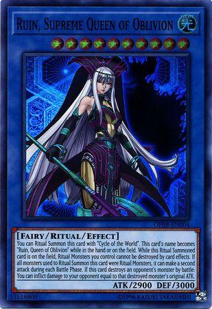 Ruin, Supreme Queen of Oblivion [OP08-EN004] Super Rare (ONLINE ORDER ONLY)