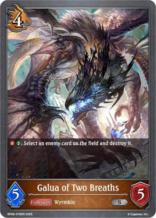 Galua of Two Breaths (BP09-076EN) [Duet of Dawn and Dusk]