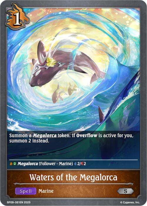 Waters of the Megalorca (BP09-081EN) [Duet of Dawn and Dusk]