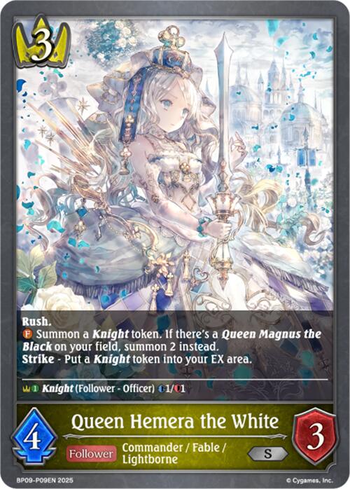 Queen Hemera the White - P09EN (Foil) (BP09-P09EN) [Duet of Dawn and Dusk]