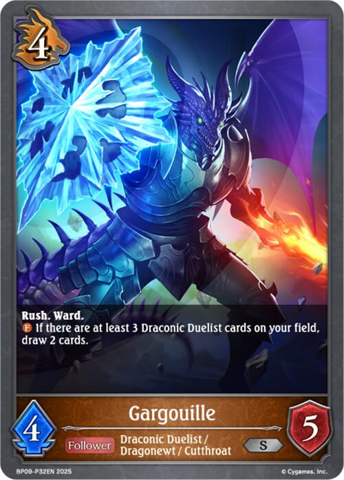 Gargouille - P32EN (Foil) (BP09-P32EN) [Duet of Dawn and Dusk]