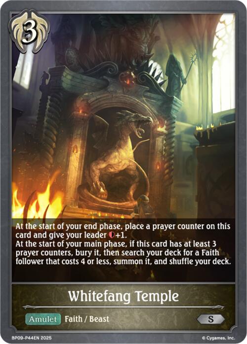 Whitefang Temple - P44EN (Foil) (BP09-P44EN) [Duet of Dawn and Dusk]
