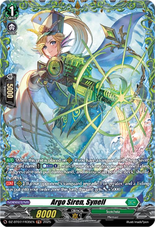 Argo Siren, Synell (DZ-BT07/FR35EN) [Moon Fangs & Cerulean Blaze]