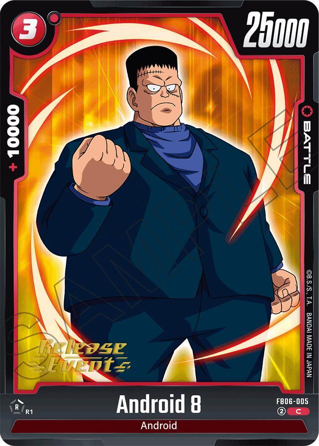 Android 8 [Rivals Clash Release Event Cards] (ONLINE ORDER ONLY)