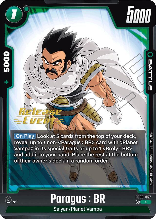 Paragus : BR (FB06-057) [Rivals Clash Release Event Cards] (ONLINE ORDER ONLY)