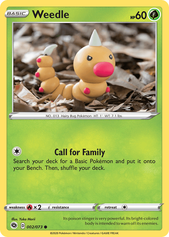 Weedle (002/073) [Sword & Shield: Champion's Path] (Online Only)