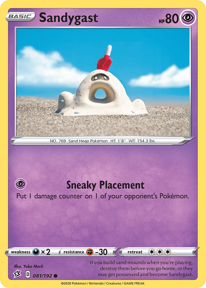Sandygast (081/192) [Sword & Shield: Rebel Clash] (Online Only)