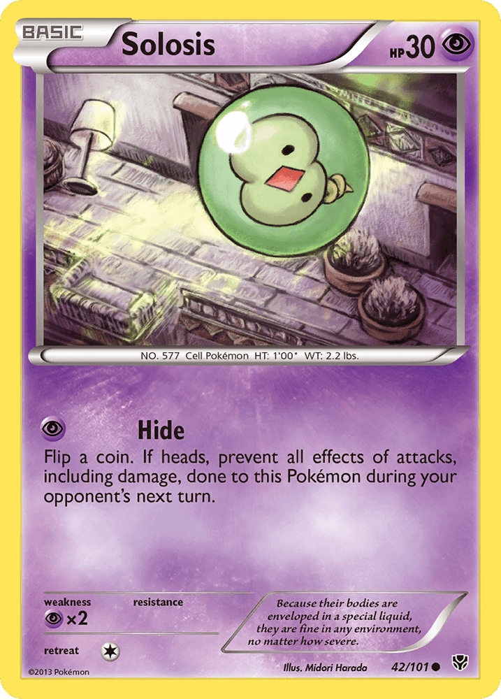 Solosis (42/101) [Black & White: Plasma Blast] (Online Only)