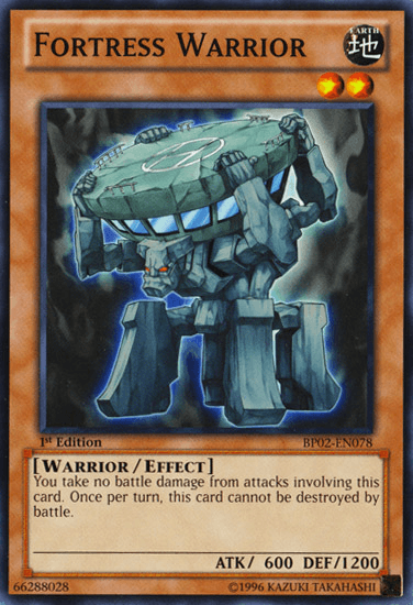 Fortress Warrior [BP02-EN078] Mosaic Rare (ONLINE ORDER ONLY)