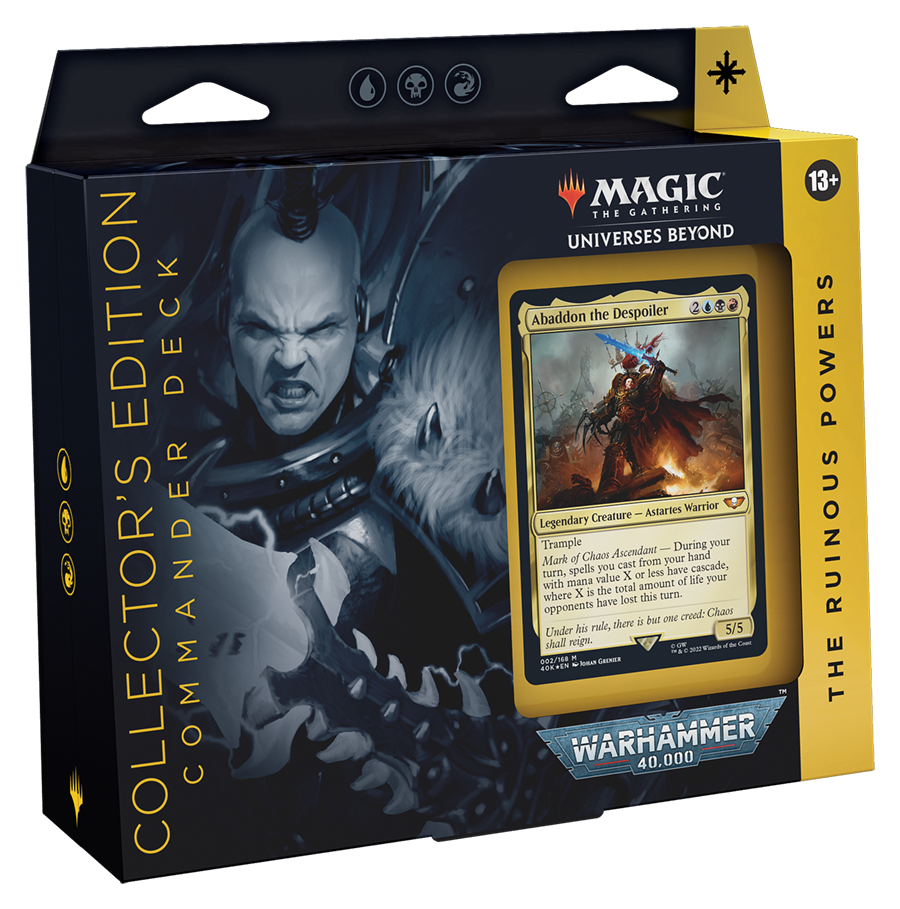 Warhammer 40,000 - Commander Deck (The Ruinous Powers - Collector's Edition) (ONLINE ORDER ONLY)