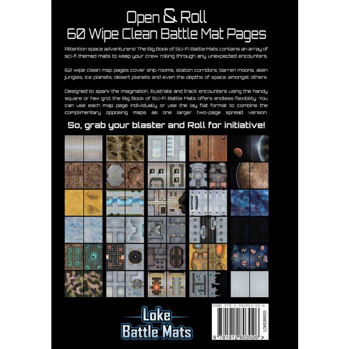 Big Book of Sci-Fi Battle Mats (ONLINE ORDER ONLY)