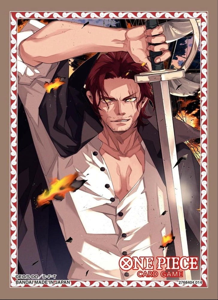 Bandai: 70ct Card Sleeves - Assortment 10 (Shanks) (Online Order Only)