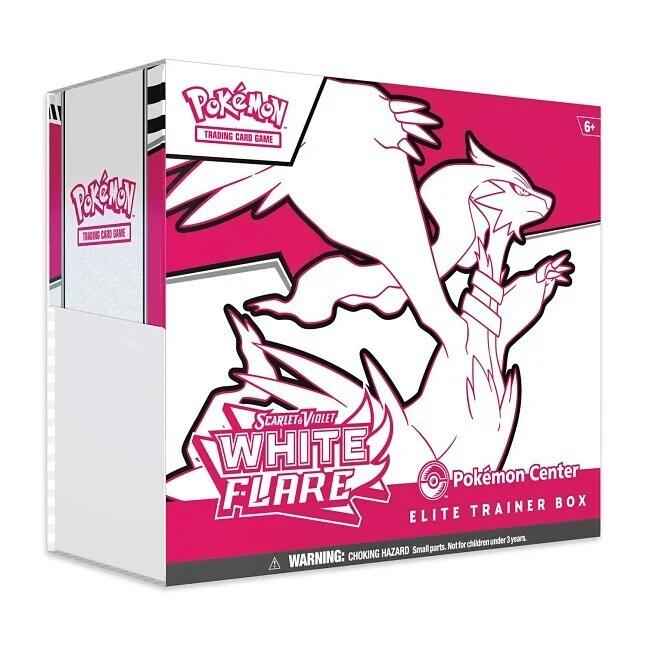 White Flare Pokemon Center Elite Trainer Box (Exclusive) [WHT]