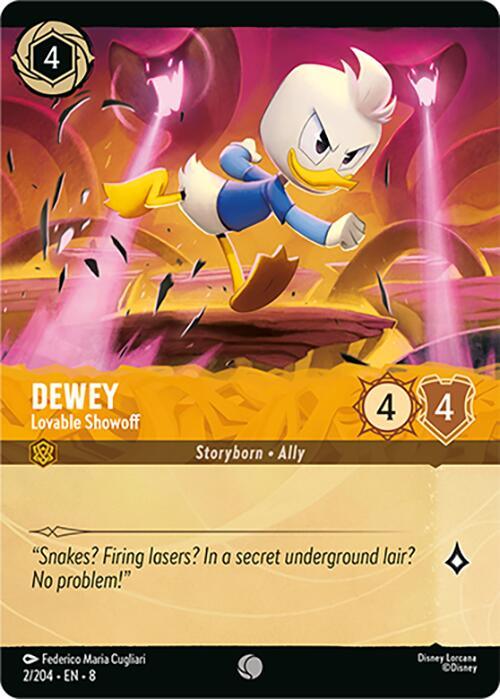 Dewey - Lovable Showoff (2/204) [Reign of Jafar] (ONLINE ORDER ONLY)