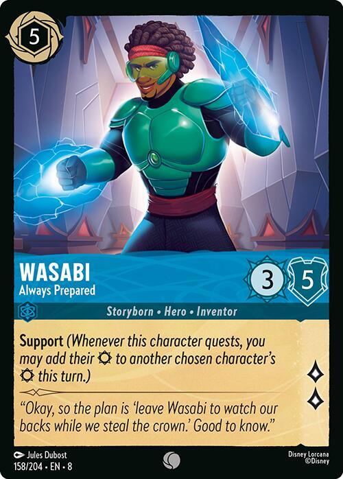 Wasabi - Always Prepared (158/204) [Reign of Jafar] (ONLINE ORDER ONLY)