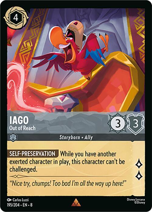 Iago - Out of Reach (195/204) [Reign of Jafar] (ONLINE ORDER ONLY)