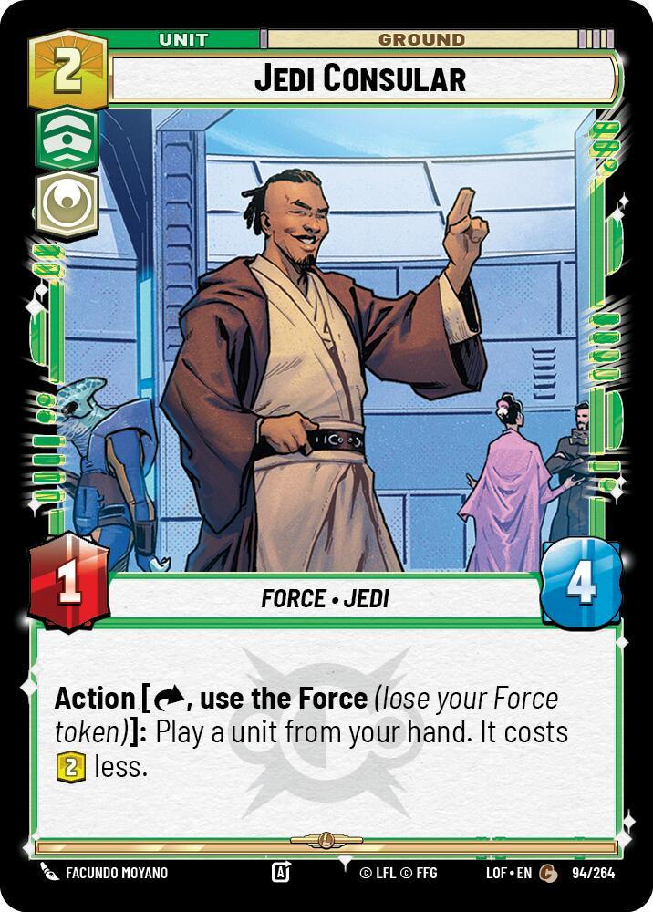 Jedi Consular (94/264) (94/264) [Legends of the Force] (ONLINE ORDER ONLY)
