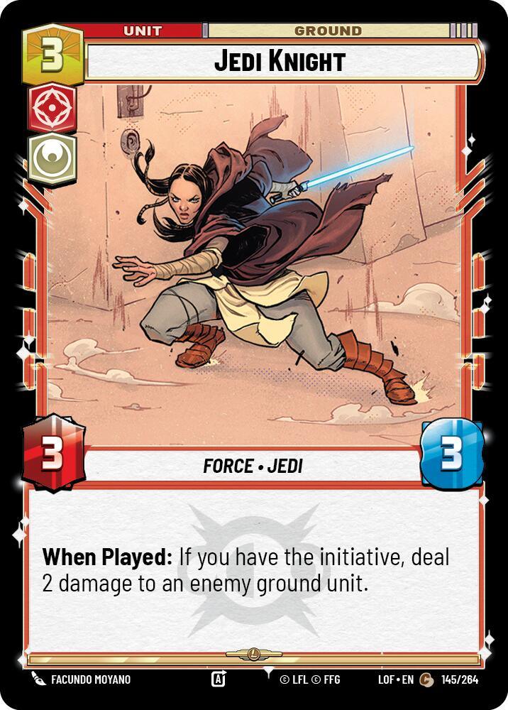 Jedi Knight (145/264) (145/264) [Legends of the Force] (ONLINE ORDER ONLY)