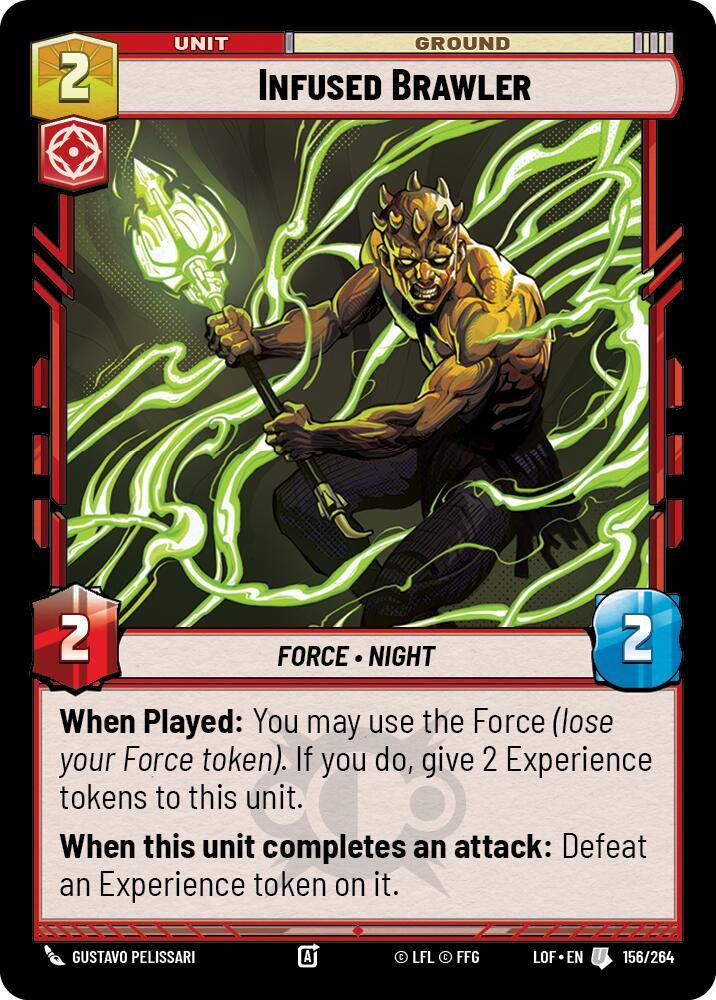 Infused Brawler (156/264) (156/264) [Legends of the Force] (ONLINE ORDER ONLY)