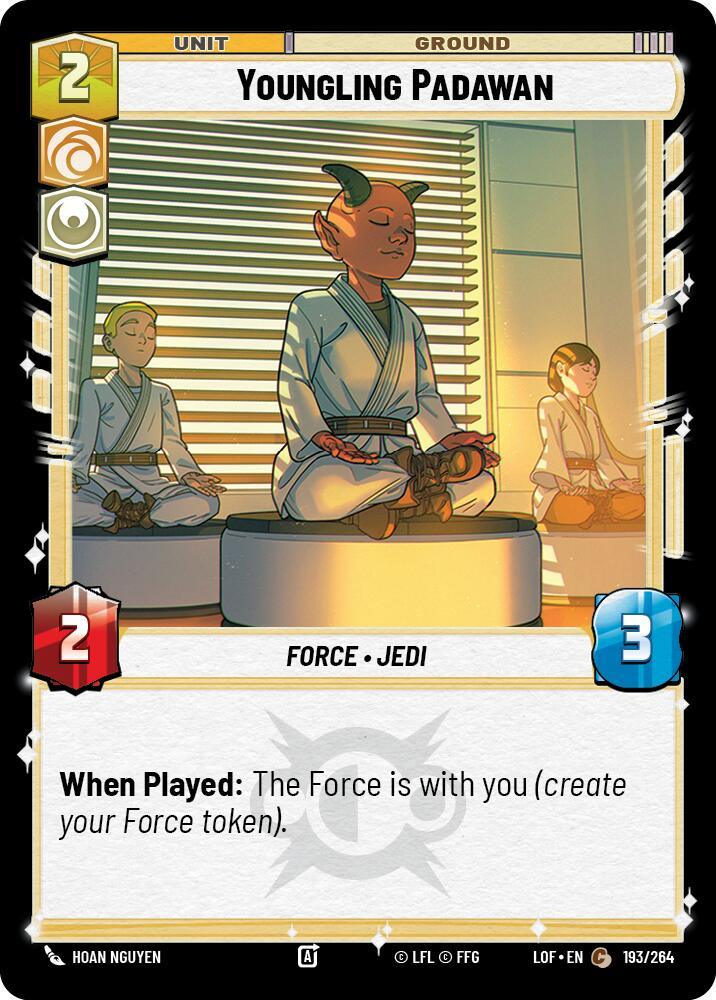 Youngling Padawan (193/264) (193/264) [Legends of the Force] (ONLINE ORDER ONLY)
