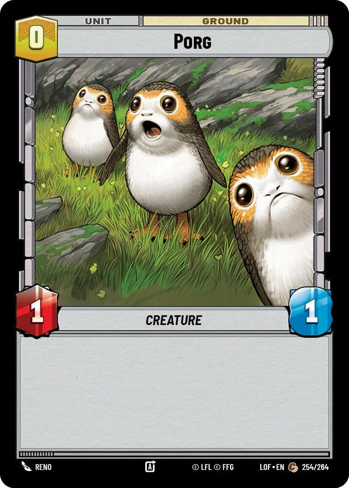 Porg (254/264) (254/264) [Legends of the Force] (ONLINE ORDER ONLY)