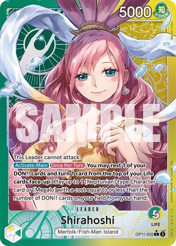 Shirahoshi (Alternate Art) [A Fist of Divine Speed] (ONLINE ORDER ONLY)