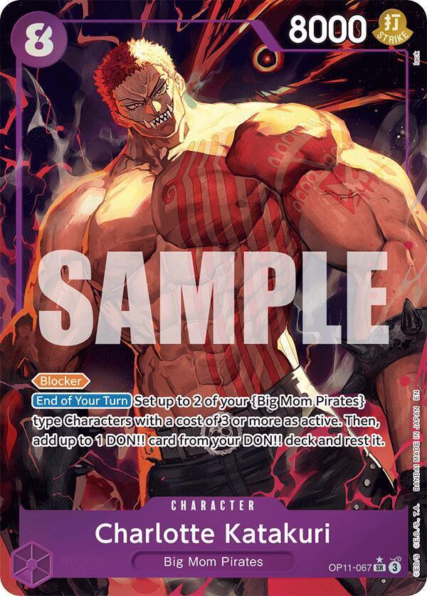 Charlotte Katakuri (067) (Alternate Art) [A Fist of Divine Speed] (ONLINE ORDER ONLY)
