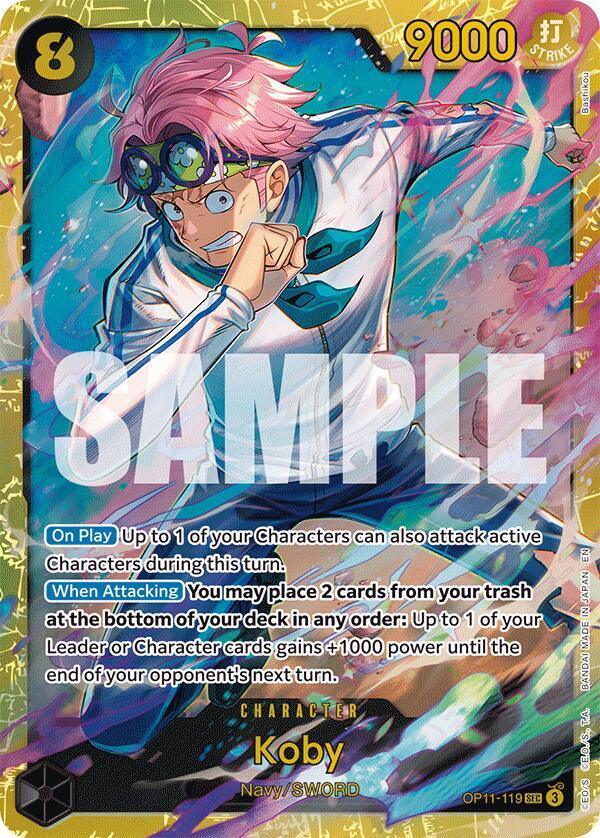Koby (119) [A Fist of Divine Speed] (ONLINE ORDER ONLY)