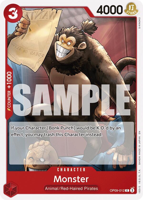 Monster (Reprint) [Starter Deck: Red Shanks] (ONLINE ORDER ONLY)