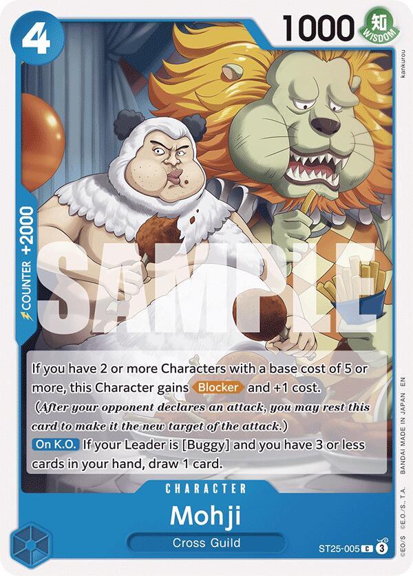 Mohji [Starter Deck: Blue Buggy] (ONLINE ORDER ONLY)